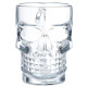 Glass Skull Head Shaped Tankard