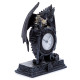 Gothic Armoured Dragon Mantle Clock