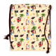 Handy Drawstring Canvas Bag - Jolly Rogers Pirate