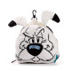 Idefix (Dogmatix) Asterix Relaxeazzz Plush Round Travel Pillow &amp; Eye Mask Set