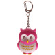 LED Light &amp; Sound Keyring - Pink &amp; Blue Hooting Owl