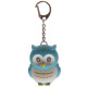 LED Light &amp; Sound Keyring - Pink &amp; Blue Hooting Owl