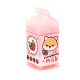 Lip Balm in a Shaped Holder - Adoramals Milk Carton