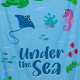 Microfibre Beach Towel - Under the Sea Splosh Sealife