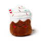 Microwavable Plush Heat Wheat Pack - Snuggables Spiced Latte