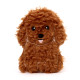 Microwavable Plush Wheat and Lavender Heat Pack - Cavapoo Fluffy Dog