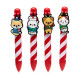 Multi Colour Pen (6 Colours) - Christmas Adoramals