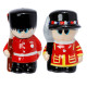 Novelty Beefeater and Guardsman Salt and Pepper Set