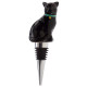 Novelty Ceramic Bottle Stopper - Black Cat