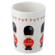 Novelty Ceramic Mug with Guardsman Handle