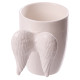 Novelty Ceramic White Angel Wings Mug