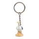 Novelty Keyring - Seagull Buoy on Rock