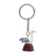 Novelty Keyring - Seagull Buoy on Rope