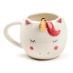 Novelty Shaped Ceramic Mug - Enchanted Rainbows Unicorn