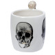 Novelty Skeleton Design Shaped Handle Mug