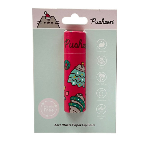 Paper Stick Lip Balm - Christmas Pusheen the Cat