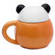 Peeping Lid Ceramic Lidded Animal Mug - Adoramals Panda