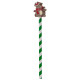 Pencil &amp; Eraser Topper - Christmas Characters