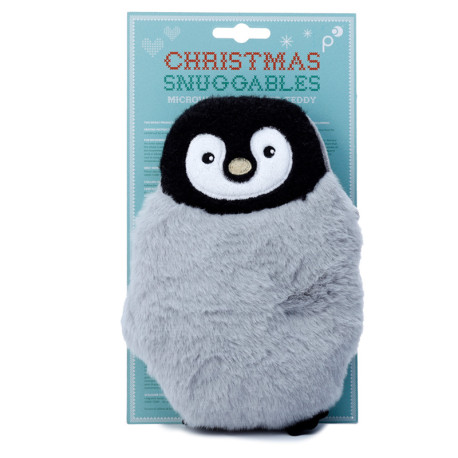 Penguin Microwavable Plush Wheat and Lavender Heat Pack