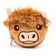 Plush Change Purse - Highland Coo Cow