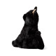 Plush Door Stop - Black Cat