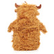 Plush Highland Coo Cow 650ml Hot Water Bottle and Cover