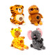 Queasy Squeezy Polyester Toy - Adoramals Zoo Mix 2