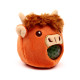 Queasy Squeezy Polyester Toy - Highland Coo Cow