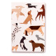 Recycled Paper A5 Lined Notebook - Barks Dog