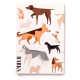 Recycled Paper A5 Lined Notebook - Barks Dog