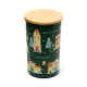 Recycled RPET Large Storage Jar - Christmas Houses