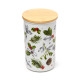 Recycled RPET Large Storage Jar - Christmas Winter Botanicals