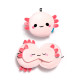 Relaxeazzz Travel Pillow &amp; Eye Mask  - Adoramals Maddie the Axolotl