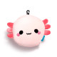 Relaxeazzz Travel Pillow &amp; Eye Mask  - Adoramals Maddie the Axolotl