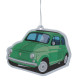 Retro Green Fiat 500 Mint Scented Air Freshener