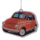 Retro Red Fiat 500 Orange Scented Air Freshener