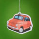 Retro Red Fiat 500 Orange Scented Air Freshener