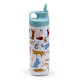 Reusable Insulated Flip Top Drinks Bottle 500ml - Feline Fine Cats