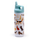 Reusable Insulated Flip Top Drinks Bottle 500ml - Feline Fine Cats