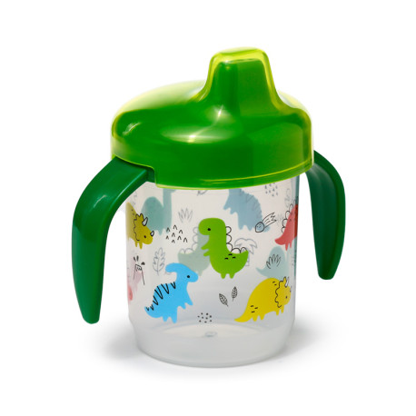 Reusable Shatterproof Sippy Cup - Dinosauria Jr