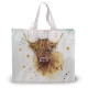 Reusable Shopping Bag - Jan Pashley Highland Coo Cow