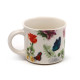 Set of 2 Porcelain Espresso Cups - Butterfly Meadows