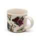 Set of 2 Porcelain Espresso Cups - Butterfly Meadows