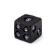 Set of 5 Black Skull Dice