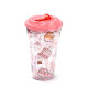 Shatterproof Double Walled Cup with Lid and Straw - Pusheen Sips