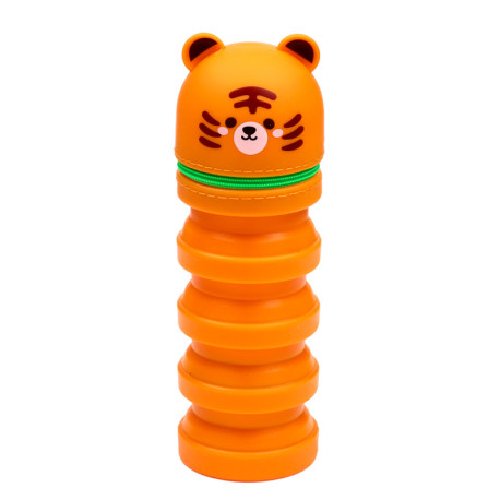 Silicone Pencil Case - Tiger