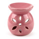 Simple Coloured Cut Out Design Ceramic Oil Burner