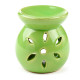 Simple Coloured Cut Out Design Ceramic Oil Burner