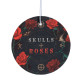 Skulls and Roses Raspberry Scented Air Freshener