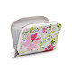 Small Zip Around Wallet - Julie Dodsworth Pink Botanical